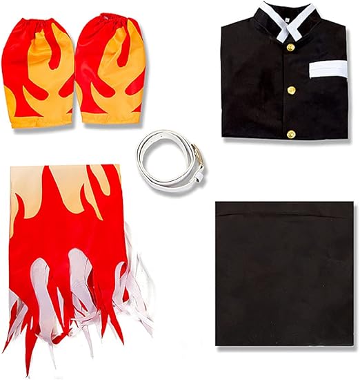 Kimetsu no Yaiba Rengoku Cosplay Costume