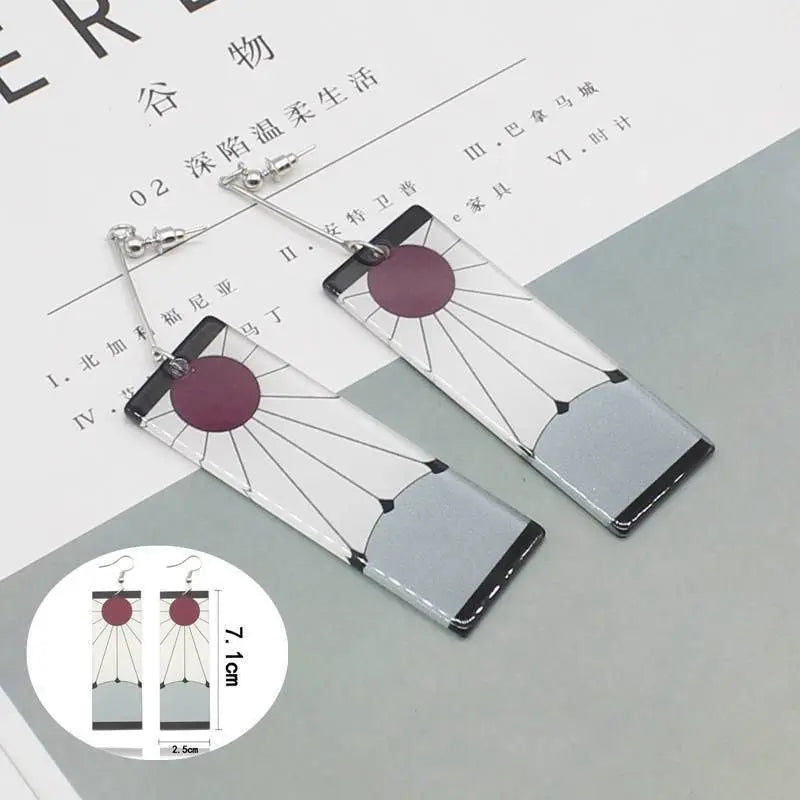 Demon Slayer Tanjiro Earrings
