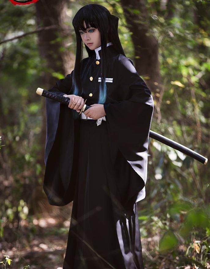 Kimetsu No Yaiba Tokitou Muichirou Cosplay Costume