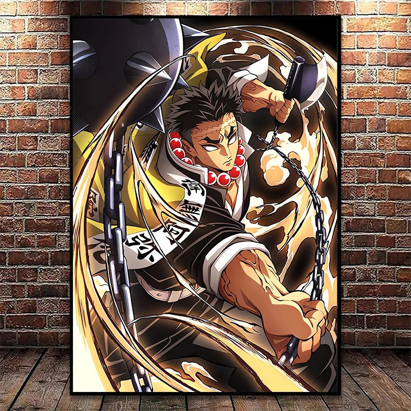 Diamond Paint Kit Demon Slayer Hashira