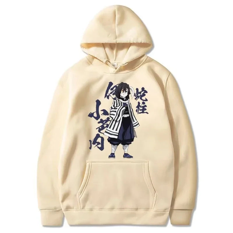 Obanai Hoodie – Serpent Hashira Edition