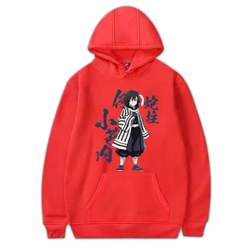Obanai Hoodie – Serpent Hashira Edition