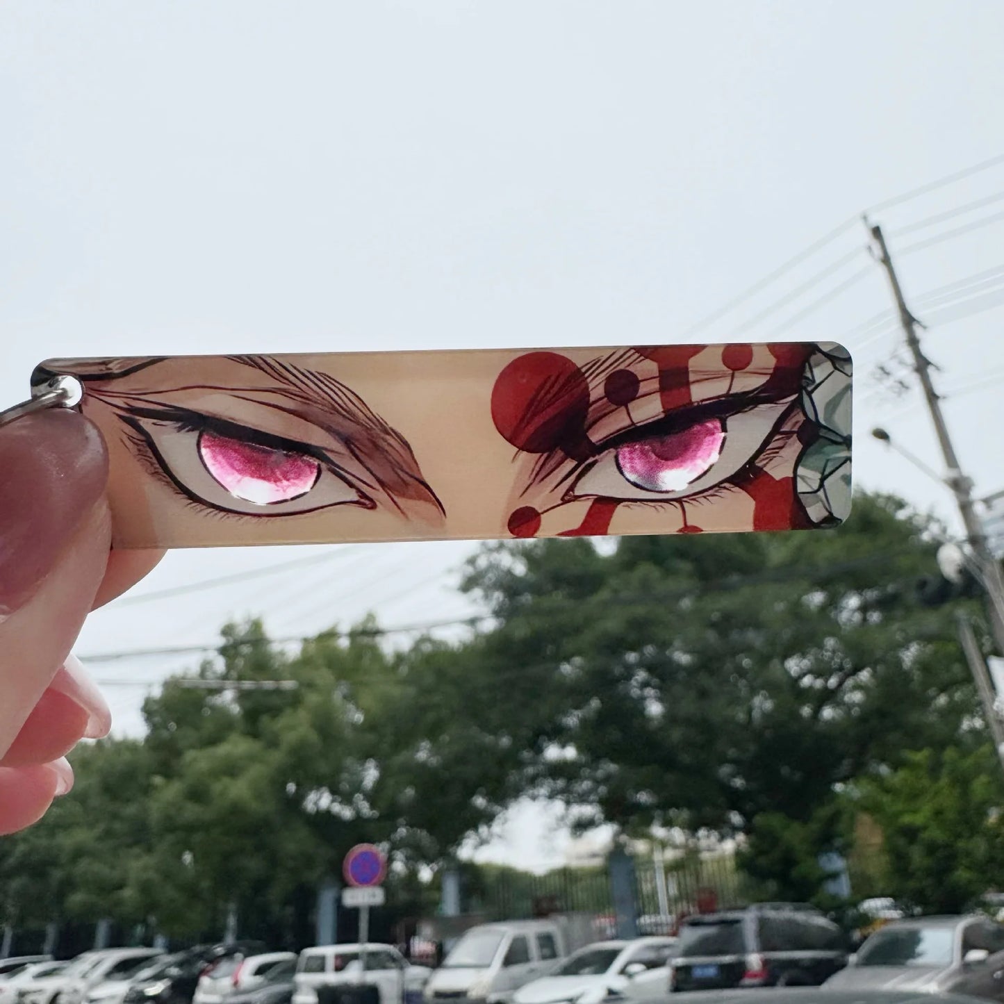 Demon Slayer Hashira Eyes Keychain