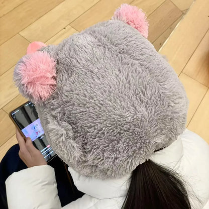 Head Plush Hat  Inosuke