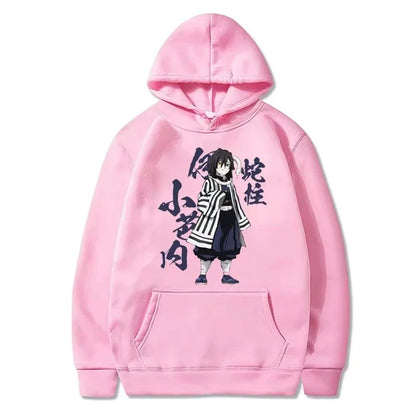 Obanai Hoodie – Serpent Hashira Edition