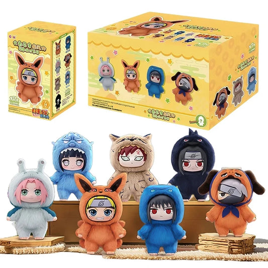Naruto Shippuden Blind Box Labubu Plushies