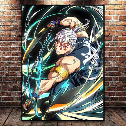 Diamond Paint Kit Demon Slayer Hashira