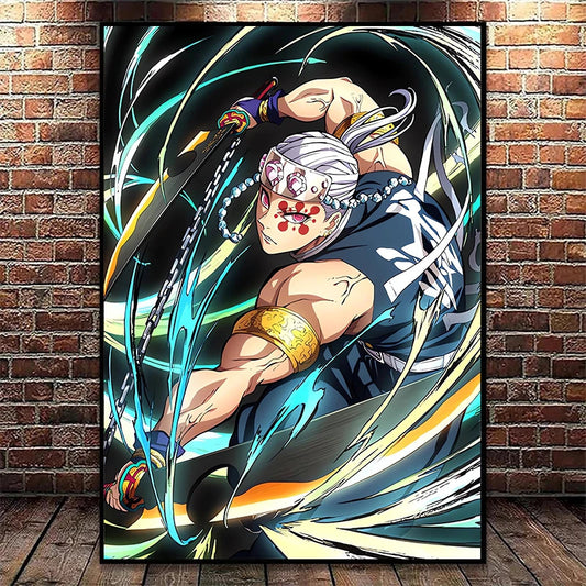 Diamond Paint Kit Demon Slayer Hashira
